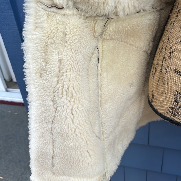 Vintage shearling med. coat coat warm! Penny Lane and Alice & Olivia style! - Picture 10 of 10
